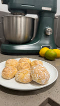 Gluten Free Lemon Crinkle Cookie